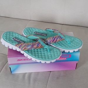 Skechers memory foam gel infused sandals